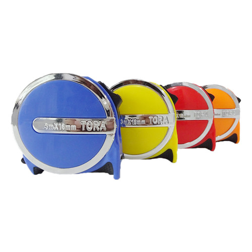 [EZM.1000956] TORA Meteran 3 Meter ABS Warna Warni - Measuring Tape ABS All Colour