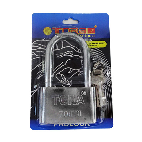 [EZM.1001058] TORA Padlock Safety Long American 70 mm - Gembok Panjang 3 Kunci