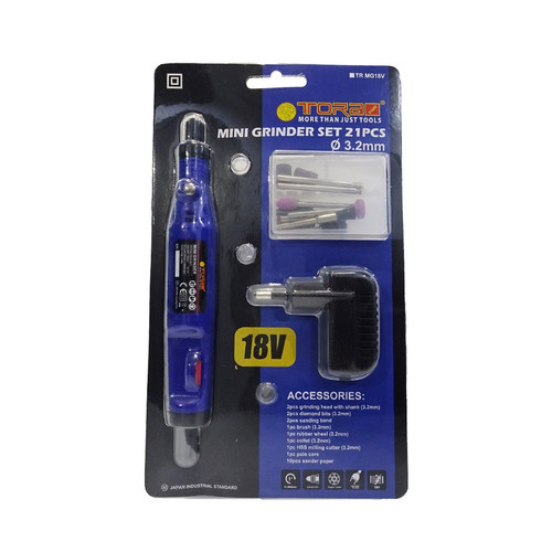 [EZM.1001066] TORA Mini Grinder Set 21 Pcs 18V