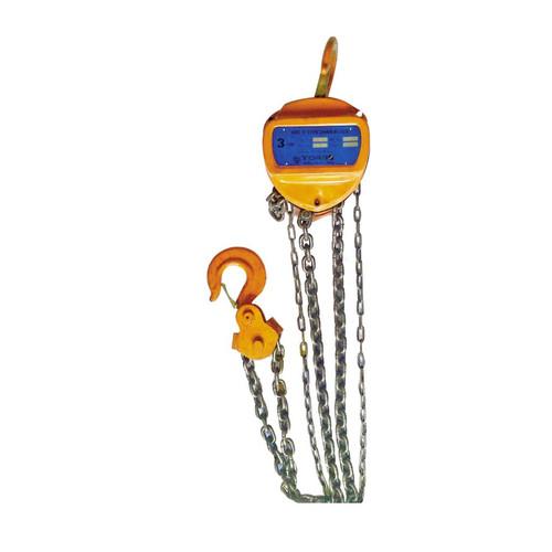 [EZM.1001071] TORA Chain Block Kuning / Takel - Chain Block Yellow Body
