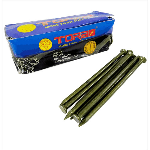 [EZM.1001156] TORA Paku Beton Kuning Box 5 Inch - Nail Concrete Yellow
