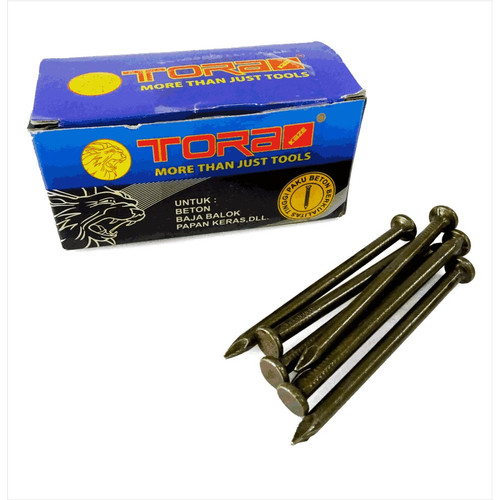 [EZM.1001158] TORA Paku Beton Kuning Box 3 Inch - Nail Concrete Yellow