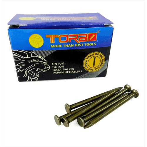 [EZM.1001160] TORA Paku Beton Kuning Box 2 Inch - Nail Concrete Yellow