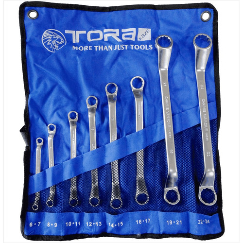 [EZM.1001164] TORA Kunci Ring 6 - 24 MM Set 8 Pcs