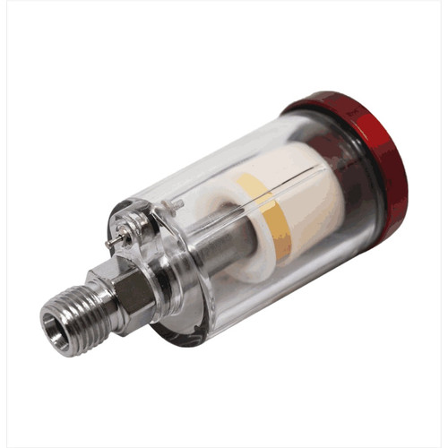 [EZM.1001196] TORA Filter Angin Kompresor 1/4 Inch - Mini Air Filter Red