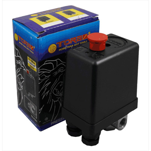 [EZM.1001198] TORA Kompresor Otomatis 4 Arah - Pressure Switch 220V