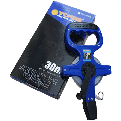 [EZM.1001204] TORA Meteran Tancap Plat Besi 30 Meter MT31030