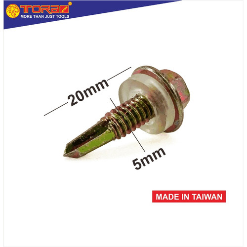 [EZM.1001266] TORA Baut Roofing 20 MM - Baut Ruping - TAIWAN