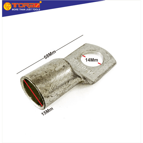 [EZM.1001334] TORA Skun Kabel 120 x 14 MM - Konektor Kabel Gepeng