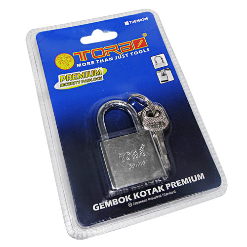 [EZM.1001340] TORA Gembok Kotak Pendek 30 MM - Premium Square Padlock Short
