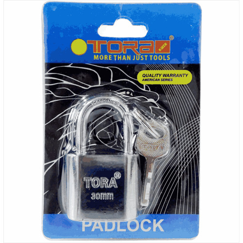 [EZM.1001351] TORA Padlock Safety Short American 30 mm - Gembok Pendek 3 Kunci