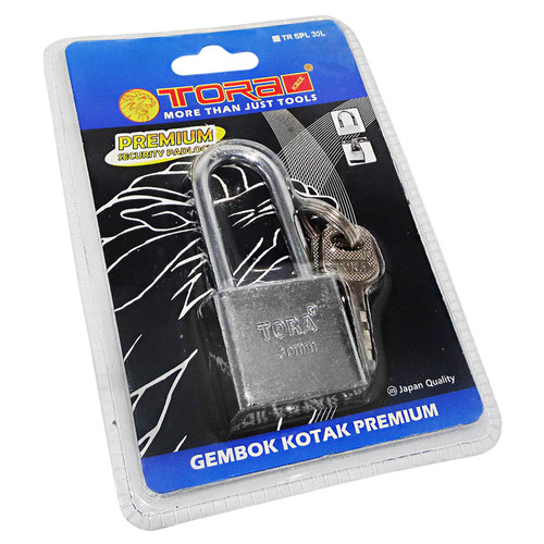[EZM.1001355] TORA Gembok Kotak Panjang 30 MM - Premium Square Padlock Long