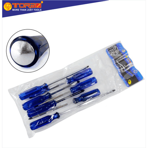 [EZM.1001393] TORA Obeng Ketok Set 7 Pcs - Screwdriver Set 7 Pcs