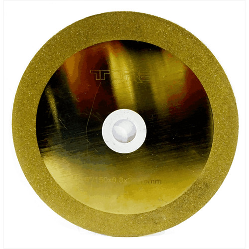 [EZM.1001440] TORA Diamond Cutting Wheel Gold 6 Inch - Pisau Potong Batu Grit 150