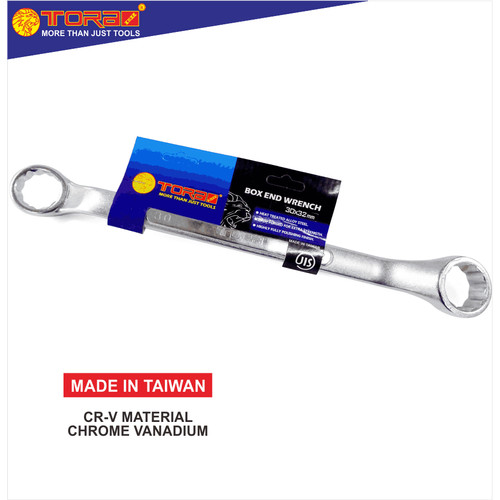 [EZM.1001442] TORA Kunci Ring 30 x 32 MM - Box End Wrench - TAIWAN