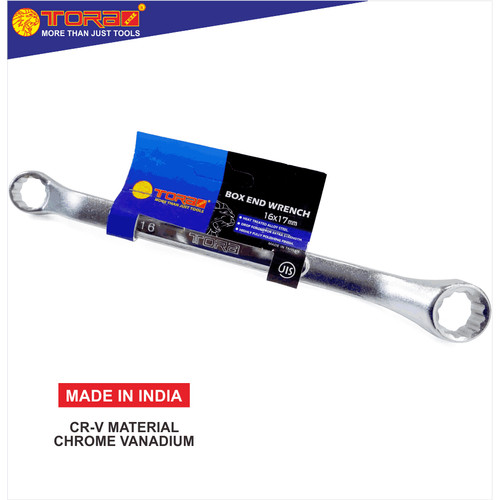 [EZM.1001446] TORA Kunci Ring 16 x 17 MM - Box End Wrench - TAIWAN