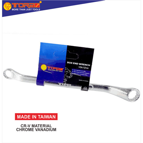 [EZM.1001452] TORA Kunci Ring 10 x 12 MM - Box End Wrench - TAIWAN