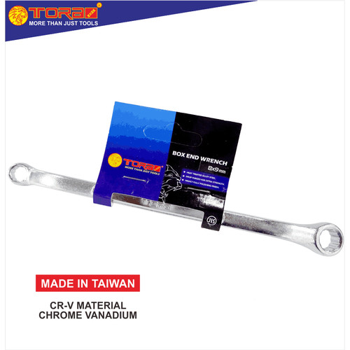 [EZM.1001455] TORA Kunci Ring 8 x 9 MM - Box End Wrench - TAIWAN