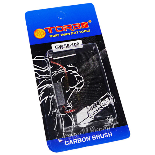 [EZM.1001478] TORA Carbon Brush CB GWS-6100 - Spul Arang Power Tools