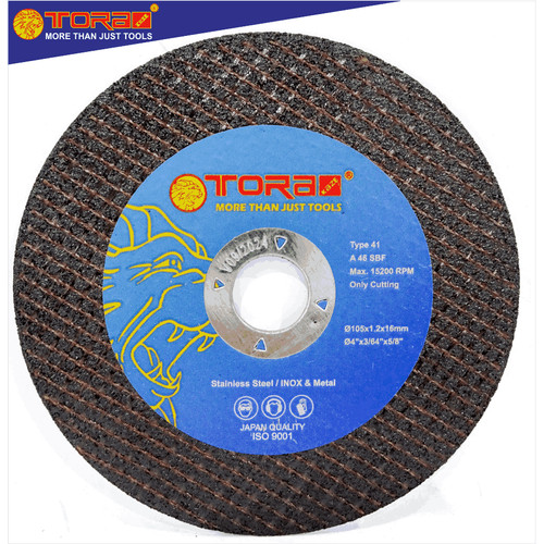 [EZM.1001525] TORA Mata Batu Potong Tipis 4 Inch - Abrasive Cutting Wheel