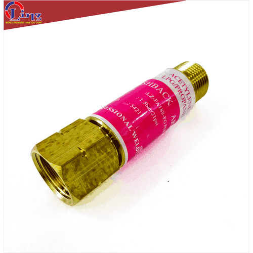 [EZM.1001575] LINZ Flashback Arrestor - Pengaman Regulator Acetylene LPG Propane