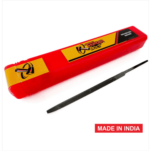 [EZM.1001582] Thunder Bolt Kikir Segitiga Slim Taper 3 Inch 75 Mm - INDIA