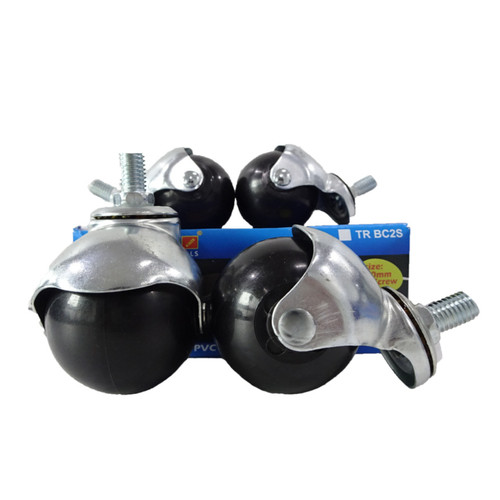 [EZM.1001597] TORA Roda Caster Hidup Bulat Baut Set 4 Pcs 2 Inch