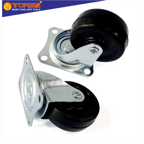 [EZM.1001609] TORA Roda Caster Karet Hidup - troli trolley lori 2 Inch
