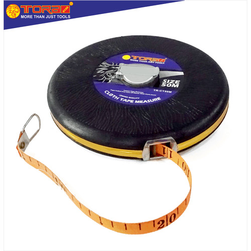 [EZM.1001628] TORA Meteran Kain 50 Meter - Measuring Tape Cutton Tape
