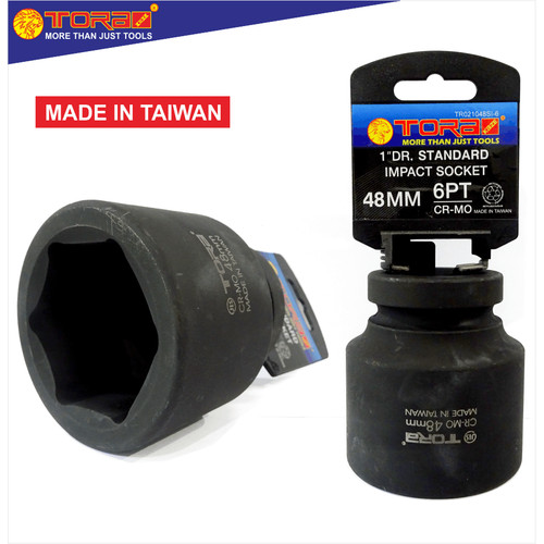[EZM.1001646] TORA Mata Sok 48 MM 1 Inch DR - Socket Impact - Taiwan