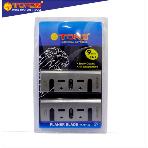 [EZM.1001650] TORA Planer Blade TCT 9 x 82 Mm - Mata Pisau Planer - Ketam Sugu