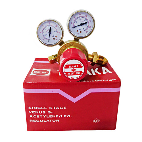 [EZM.1001668] TANAKA Regulator Acetylene - Regulator Asetilen Gas Tabung