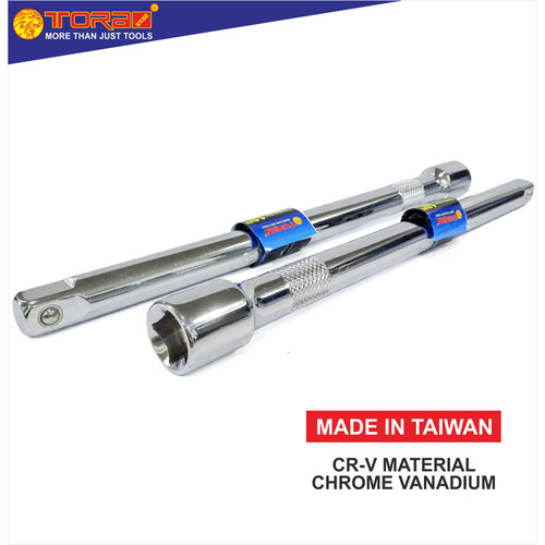 [EZM.1001669] TORA Wrench Extension Bar 10 Inch 1/2" DR - Sambungan Mata Socket