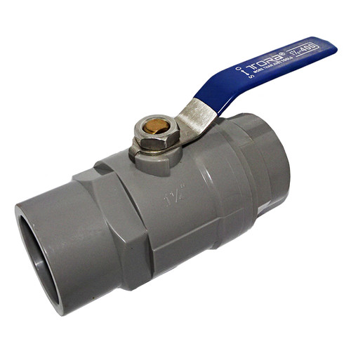 [EZM.1001722] TORA Ball Valve Pvc Gagang Stainless 1 1/2 Inch