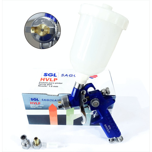 [EZM.1001723] SGL Spray Gun H2000 Mini Hvlp Nozzle 1.0mm - Alat Semprot Cat