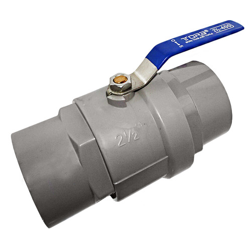 [EZM.1001725] TORA Ball Valve Pvc Gagang Stainless 2 1/2 Inch