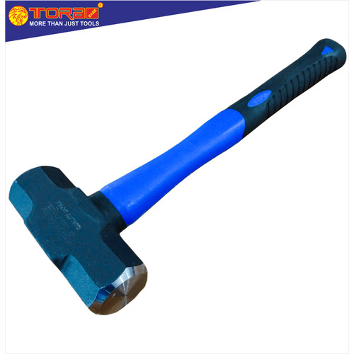 TORA Martil 12 LB Gagang Fiber Biru Hitam - Palu Batu 192 OZ