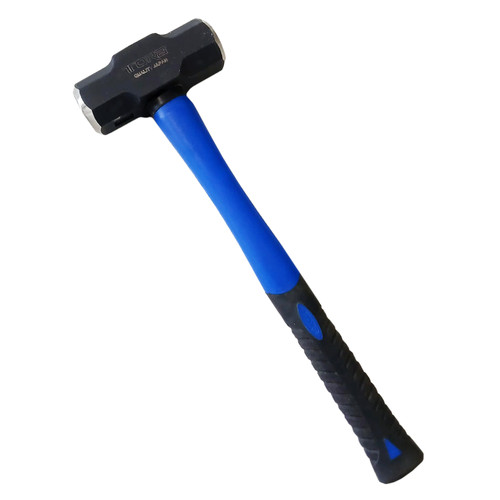 [EZM.1001770] TORA Martil 4 LB Gagang Fiber Biru Hitam - Palu Batu 64 OZ