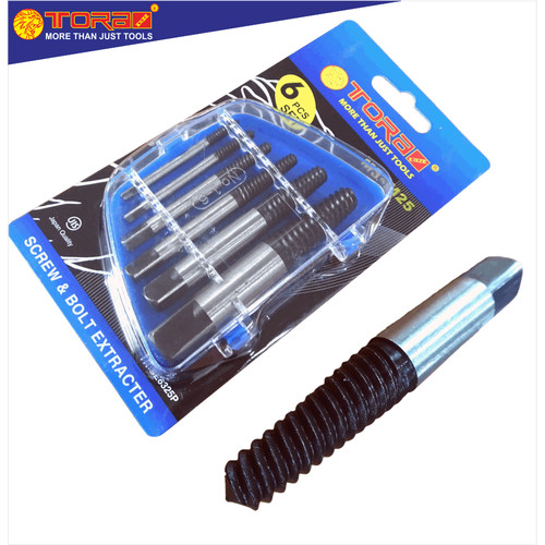 [EZM.1001779] TORA Screw & Bolt Extracter - Pembuka Baut Rusak / Patah Manual SE6325