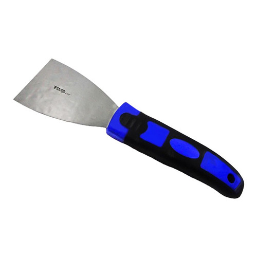 [EZM.1001780] TORA Kape Gagang Fiber - Scraper Blue Handle 2.5 , 3 Inch