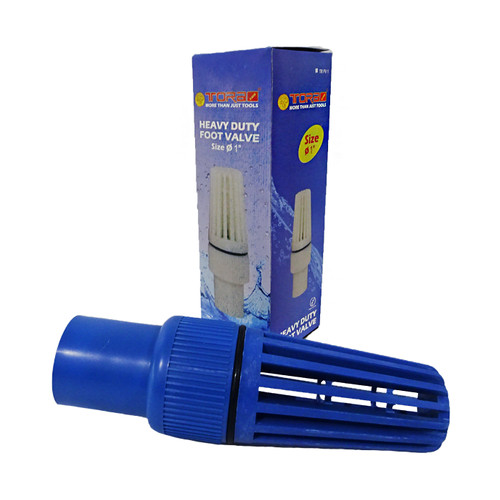 [EZM.1001795] TORA Foot Klep Jumbo Plastik + Saringan PVC Foot Valve 1 Inch