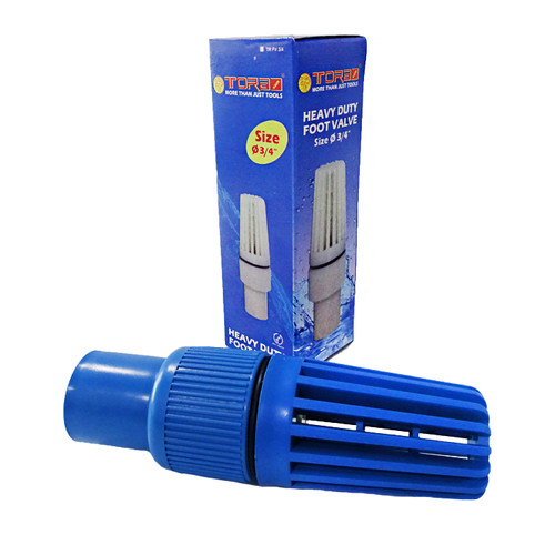 [EZM.1001796] TORA Foot Klep Jumbo Plastik + Saringan PVC Foot Valve 3/4 Inch
