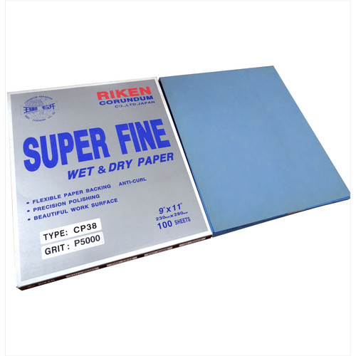 [EZM.1001810] RIKEN Amplas Duco Grit 5000 Type CP38 230 x 280 MM 1 Lembar