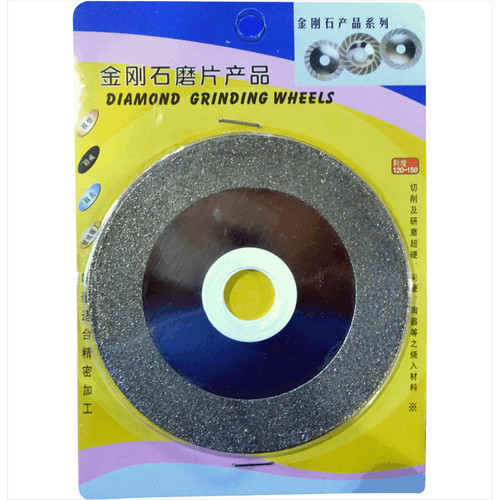 [EZM.1001815] Diamond Grinding Wheel Silver - Diamond Asah 4 Inch 100 MM