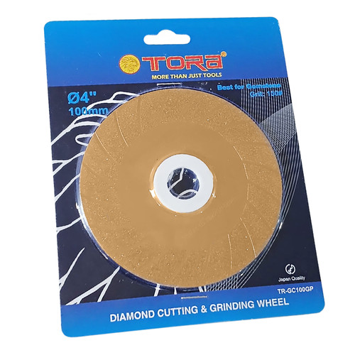 [EZM.1001816] TORA Diamond Cutting Wheel - Mata Potong Batu & Granit 4 Inch 100 MM