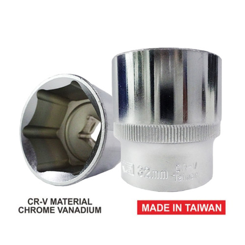 [EZM.1001819] TORA Mata Sok 32 mm 1/2 DR 6 PT - Shock Hand Socket - TAIWAN