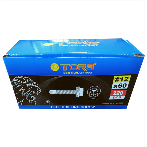 [EZM.1001851] TORA Baut Ruping - Roofing Self Drilling Screw 12 x 60 mm