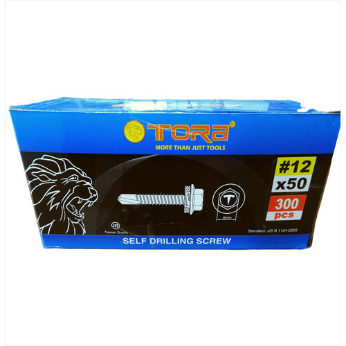 [EZM.1001852] TORA Baut Ruping - Roofing Self Drilling Screw 12 x 50 mm
