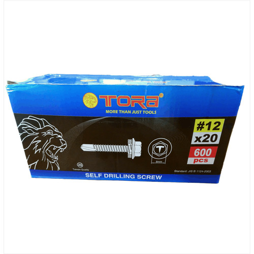 [EZM.1001853] TORA Baut Ruping - Roofing Self Drilling Screw 12 x 20 mm