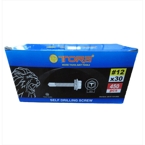 [EZM.1001854] TORA Baut Ruping - Roofing Self Drilling Screw 12 x 30 mm